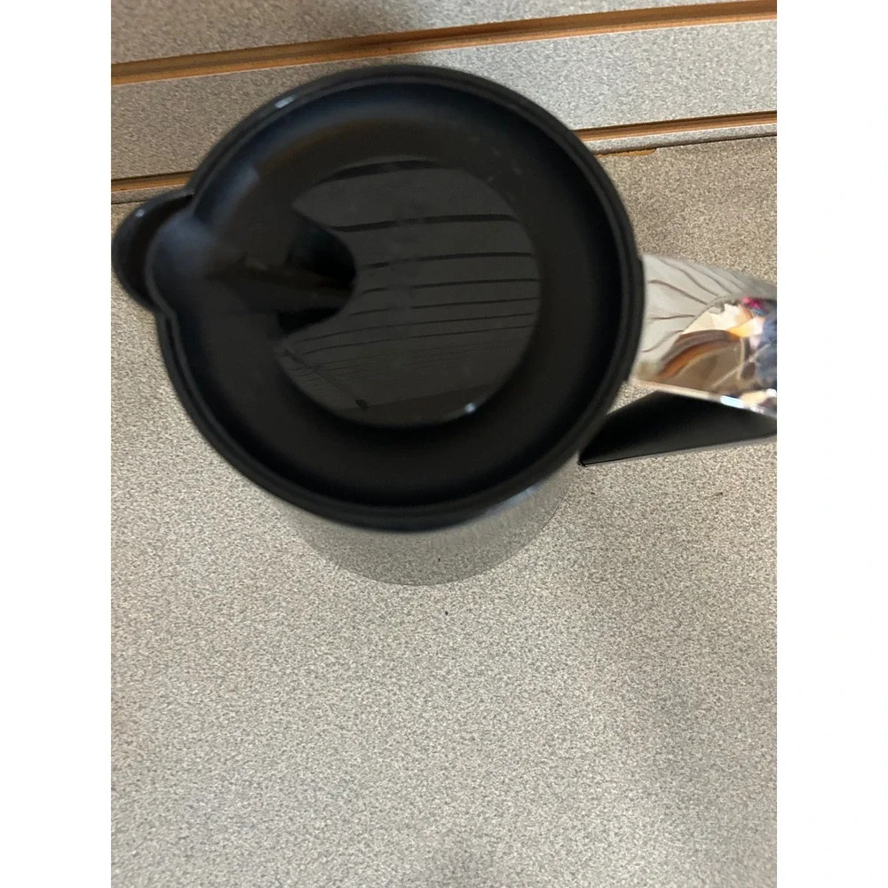 Keurig 2.0 Thermal Coffee Carafe Black with Chrome Handle Insulated Pitcher